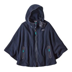 Patagonia synchilla poncho NWT